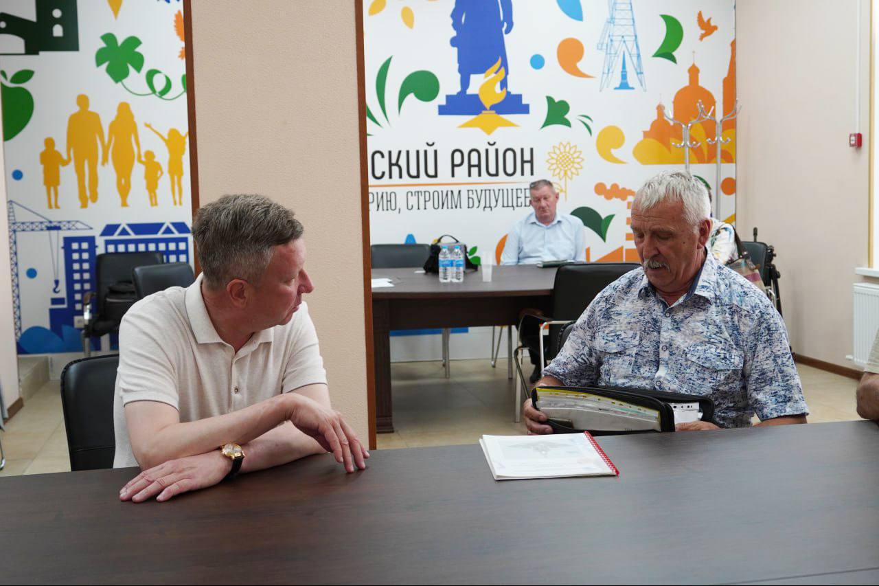 Сергей Лесь: Провел приём жителей Крымского района по личным вопросам