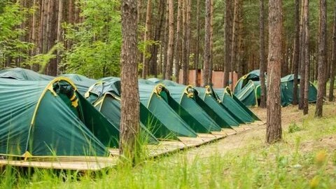 Палаточные лагеря приостановили работу до января