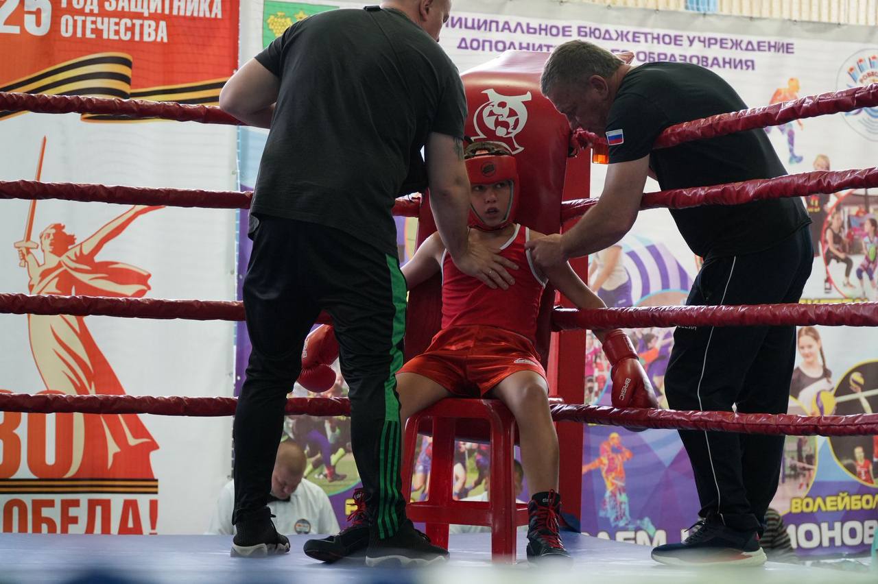 На ринге — будущие чемпионы