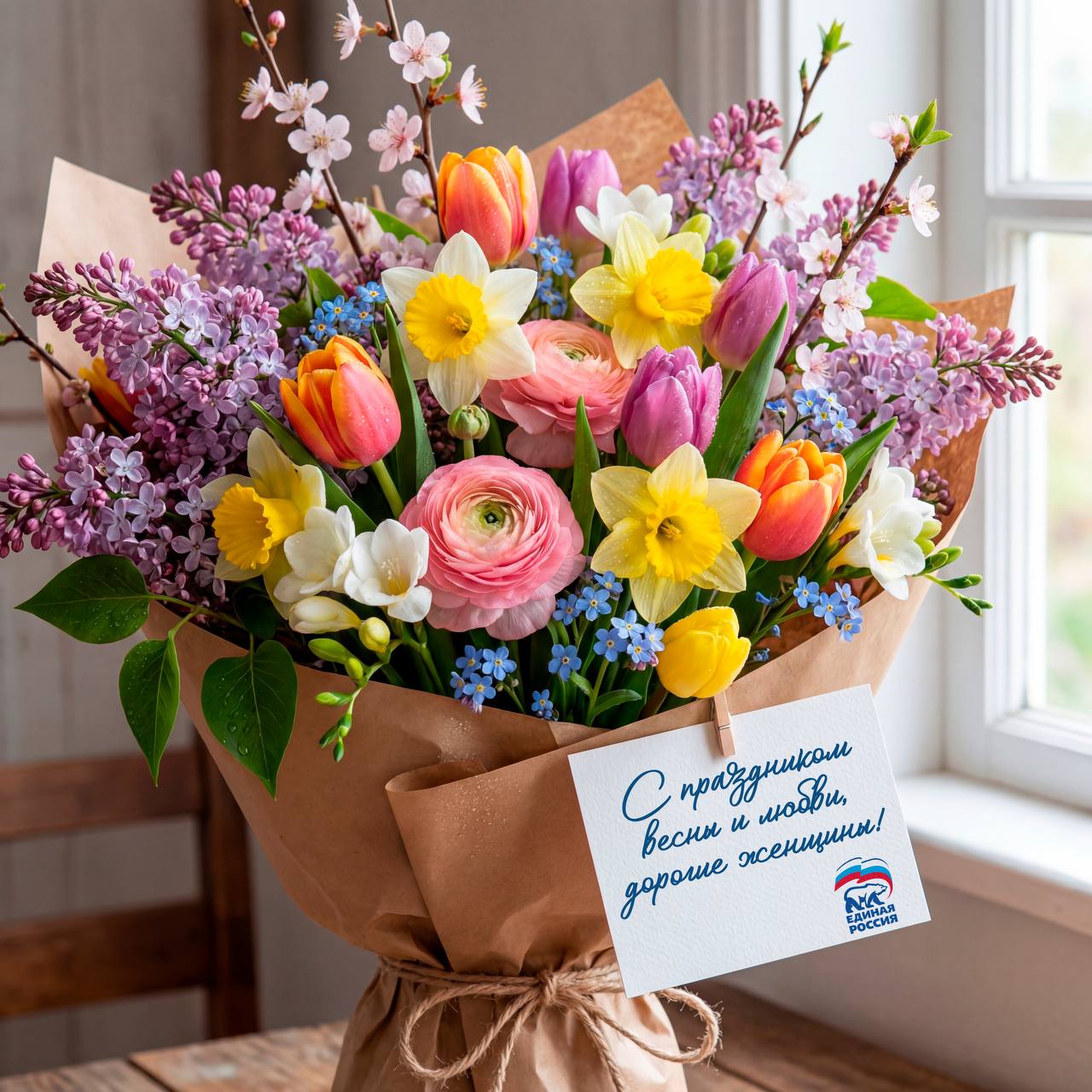 Депутат Государственной Думы Иван Демченко поздравил с Международным женским днём