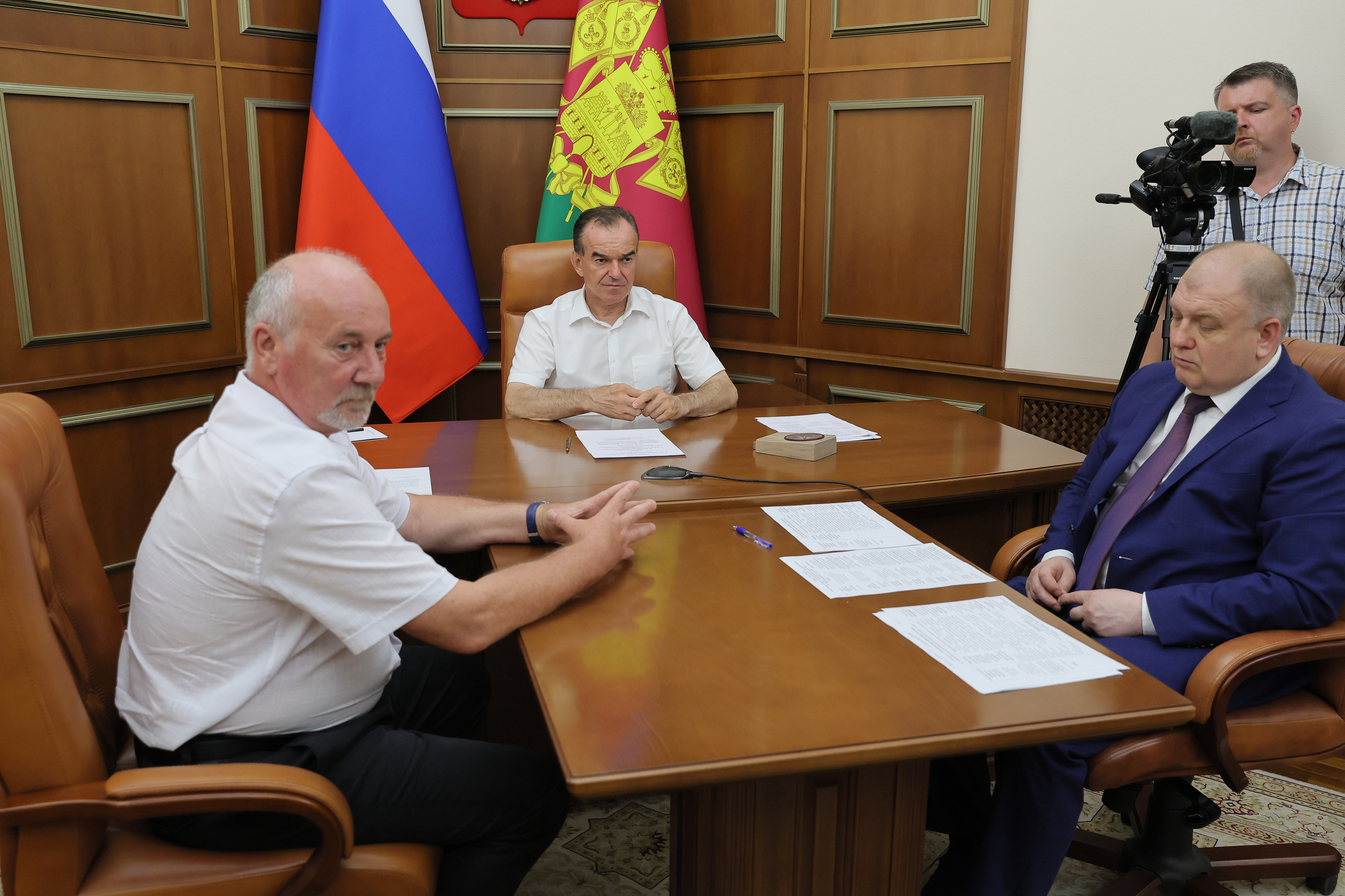 По поручению Вениамина Кондратьева хутор Верхнеадагум в Крымском районе газифицируют до конца 2026 года