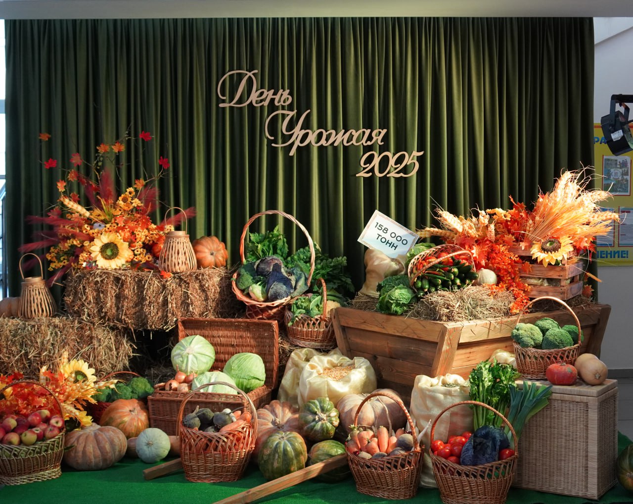 С Днем урожая сегодня поздравили аграриев и ветеранов отрасли.