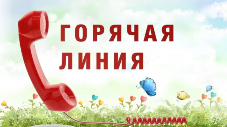«Горячая линия» по вопросам отдыха и оздоровления детей